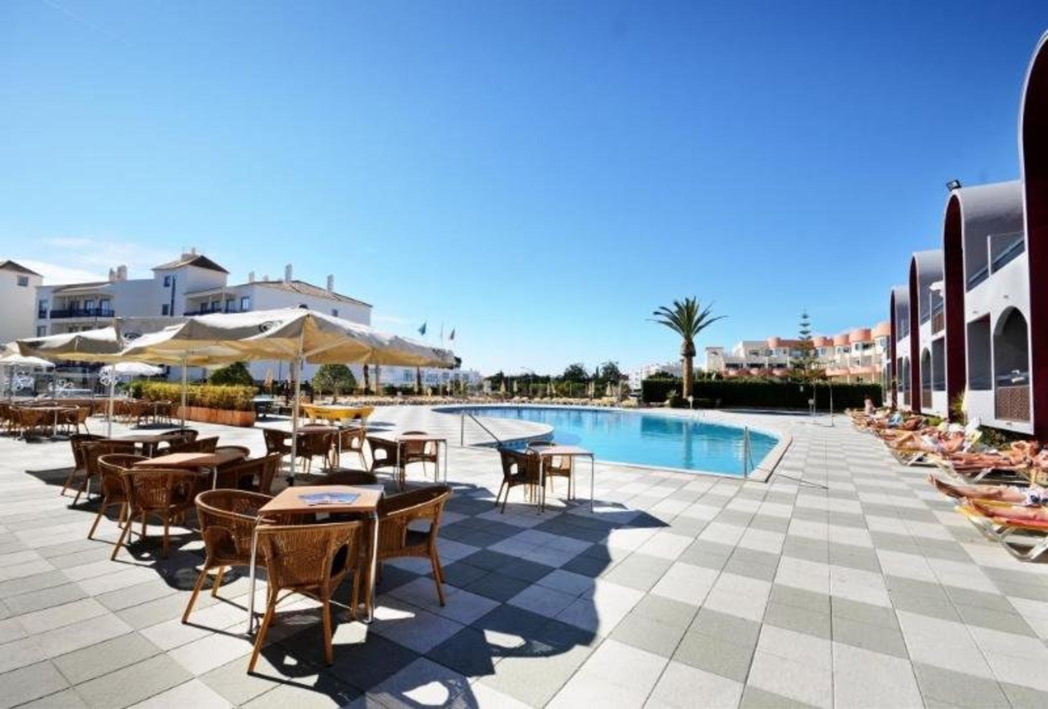 Muthu Oura Praia Hotel Albufeira Bagian luar foto