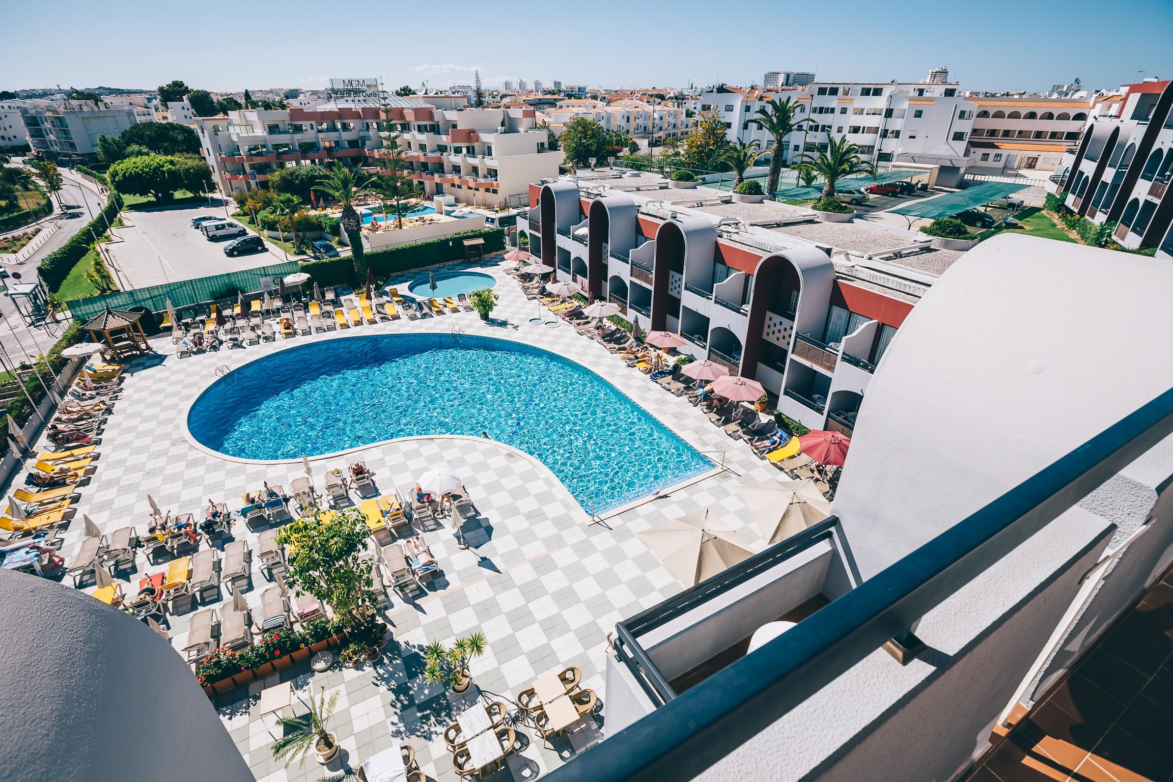Muthu Oura Praia Hotel Albufeira Bagian luar foto